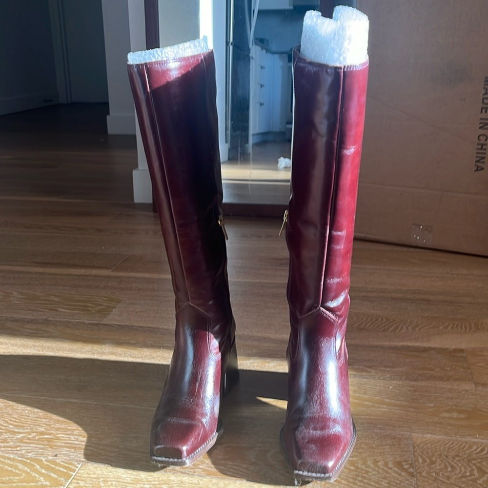 Vince Camuto Sangeti Boots - Dark Mahogany
